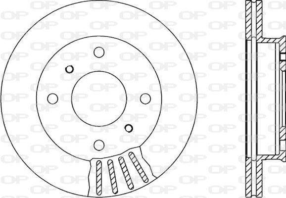 OPEN PARTS Jarrulevy BDA1388.20